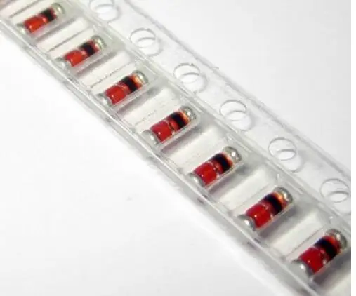 Бесплатная доставка 3000 шт SMD 1N4148 LL4148 1206 цилиндрический стеклянный герметичный