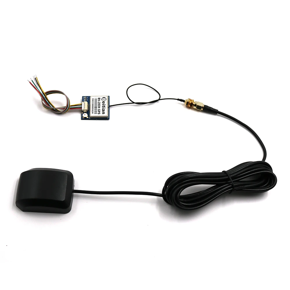 RS-232 Industrial Computer Multimode GPS Beidou GLONASS Module Receiver Antenna BN-280H | Инструменты