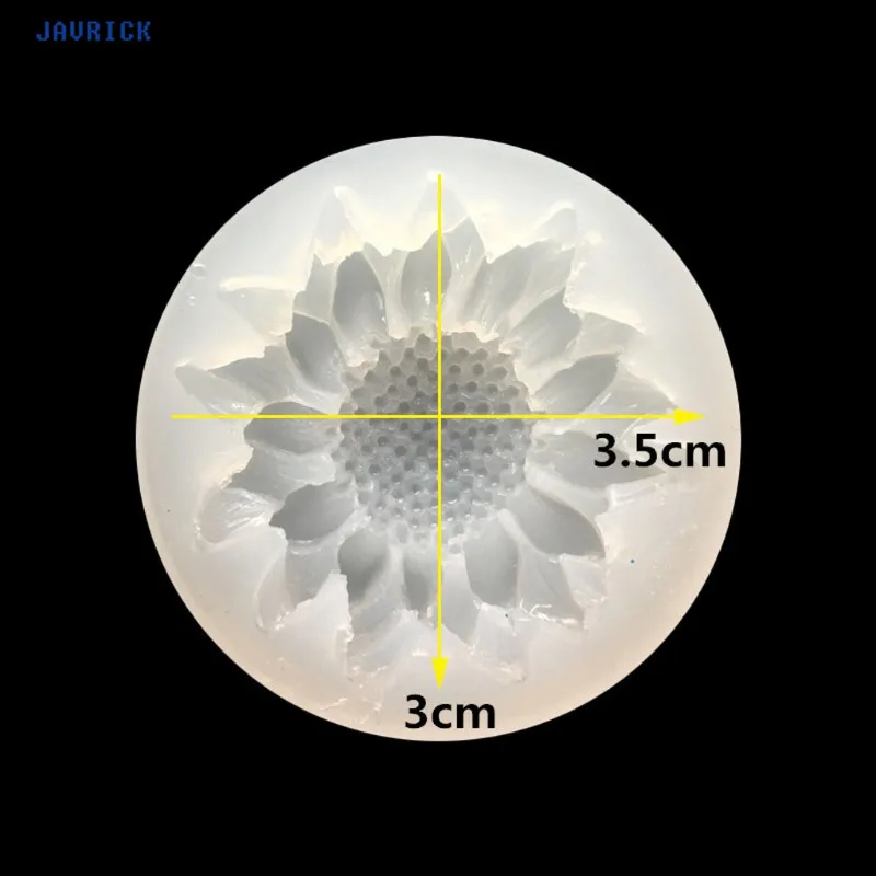 JAVRICK DIY силиконовые 3D цветочные формы прессформы Смола ювелирные изделия кулон делая инструмент Ремесла