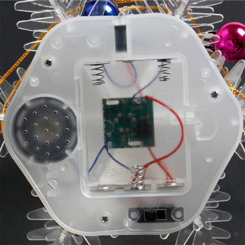 DIY LED свет Рождественская елка ПВХ Рождественский искусственный