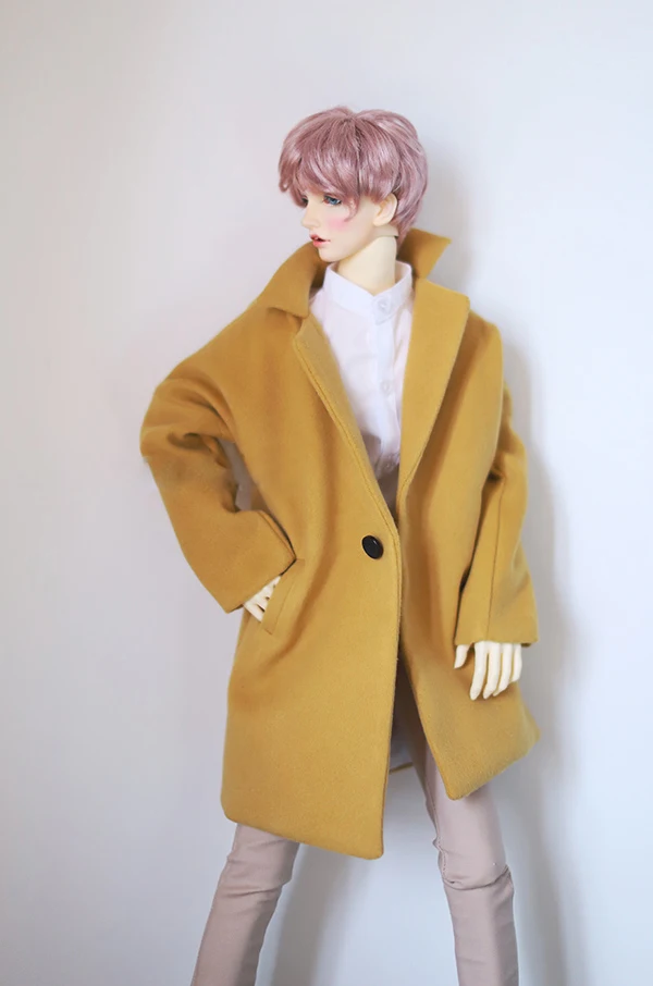 Одежда для кукол BJD желтое шерстяное пальто SD17 Uncle SSDF Ghost2 аксессуары рубашки |