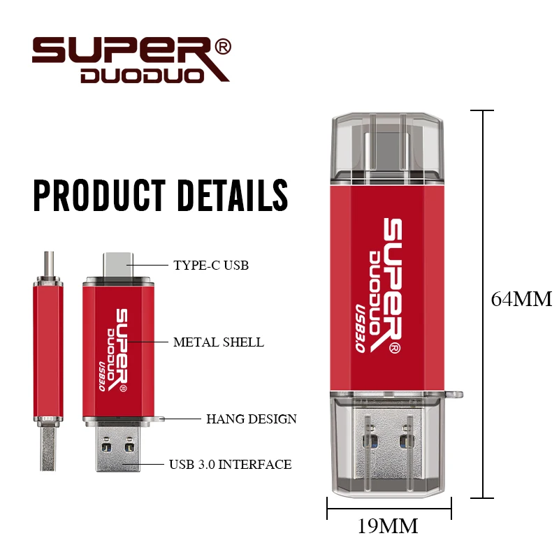 Тип C USB флеш накопитель usb 3 0 32 Гб 64 флэш 16 карты 128 ГБ высокоскоростной для deveice