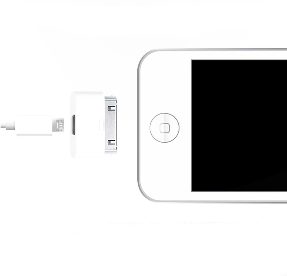 Micro 2 0 USB мама папа для apple 30 Pin iPhone4 4S touch4 iPad2 3 4 зарядный адаптер конвертер микро