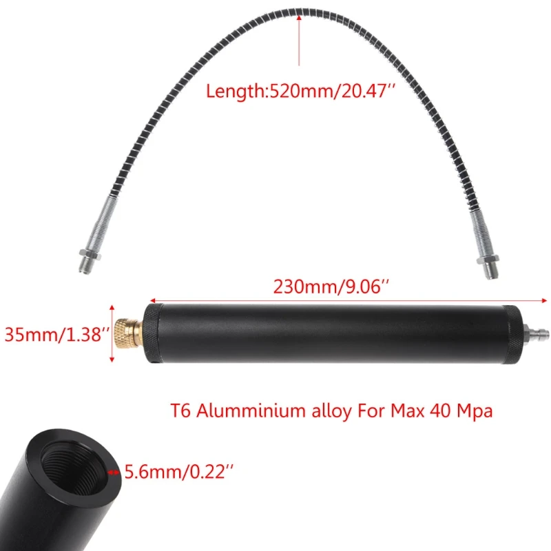 

High Pressure PCP Air Filter Compressor Oil-Water Separator High Pressure 40Mpa 300bar Pump LS'D Tool