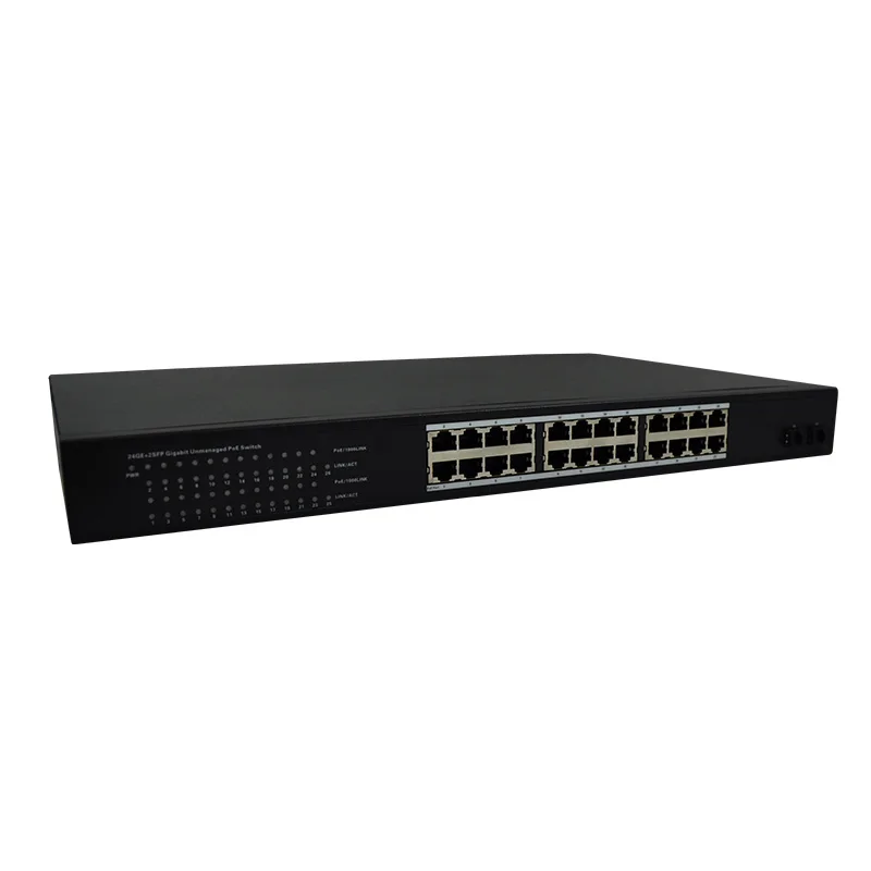 24 порта gigabit POE коммутатор COMFAST сетевой с 54 Гбит/с широкой шириной 250 Вт мощность