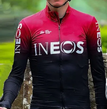 Зимняя флисовая термо 2020 INEOS PRO TEAM ONLY с длинным рукавом ROPA CICLISMO Велоспорт трикотаж