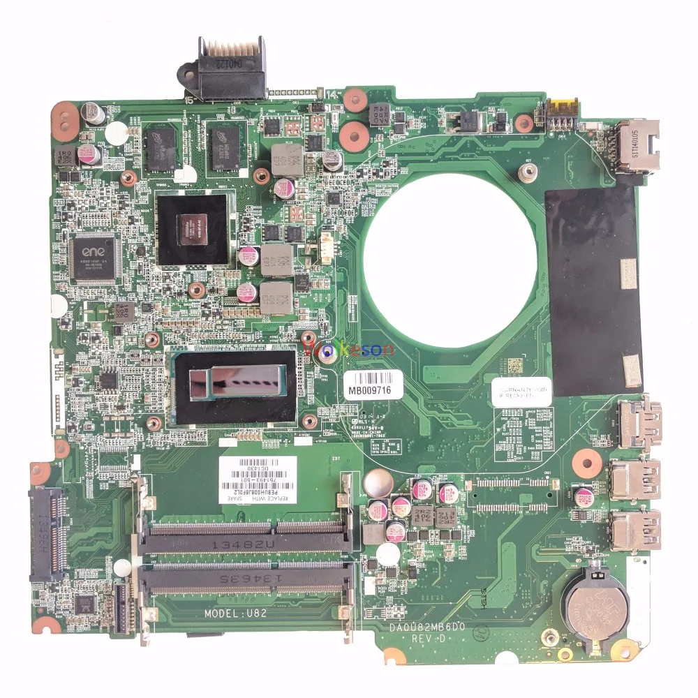 SHELI для hp Pavilion 15-N 15-n 265tx 15-n264tx материнская плата для ноутбука с I7-4500U процессором 751493-501 DA0U82MB6D0 840M GPU DDR3 тест Oke