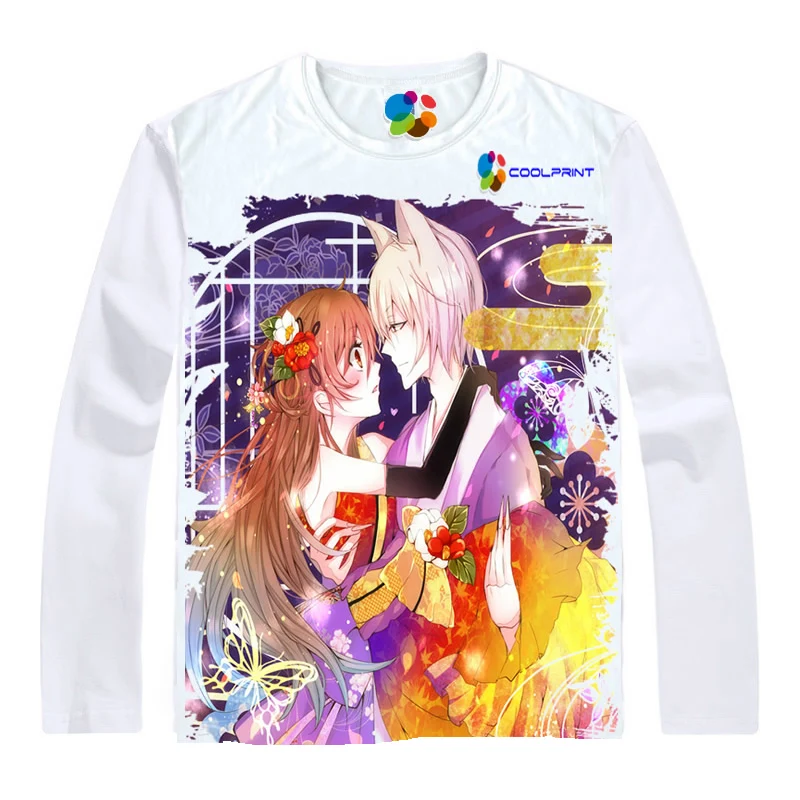 Coolprint Футболка с изображением в стиле аниме Kamisama Поцелуй футболки для женщин