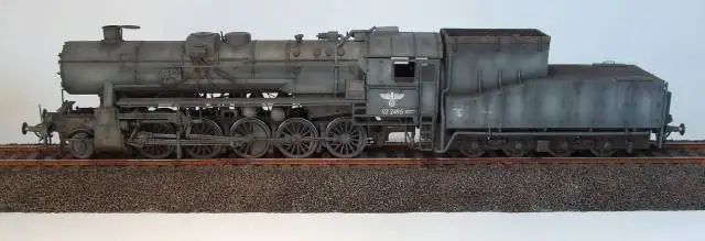Модель поезда 1/72 немецкий паровой аппарат BR 52 82901|Наборы для сборки моделей| |