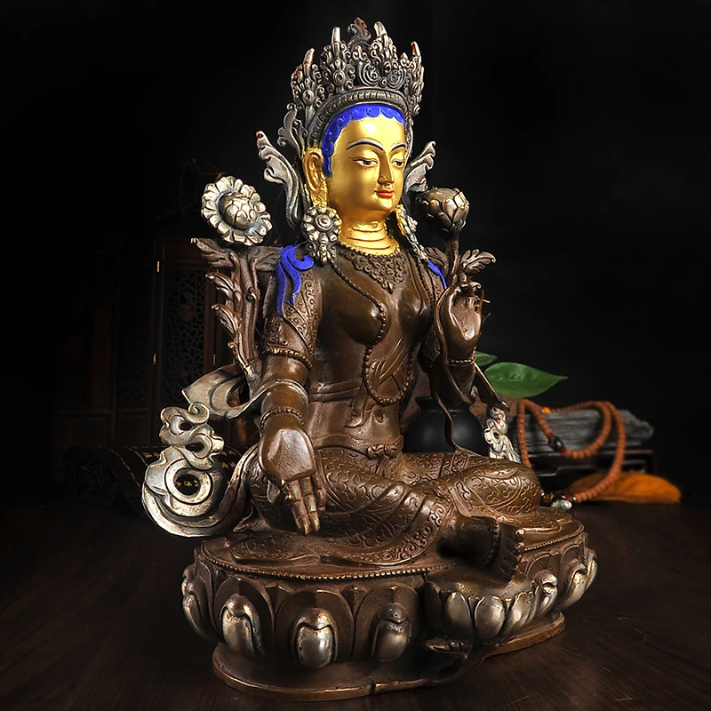 Талисман для домашнего офиса 32 см эффективная защита дома бронзовая позолота