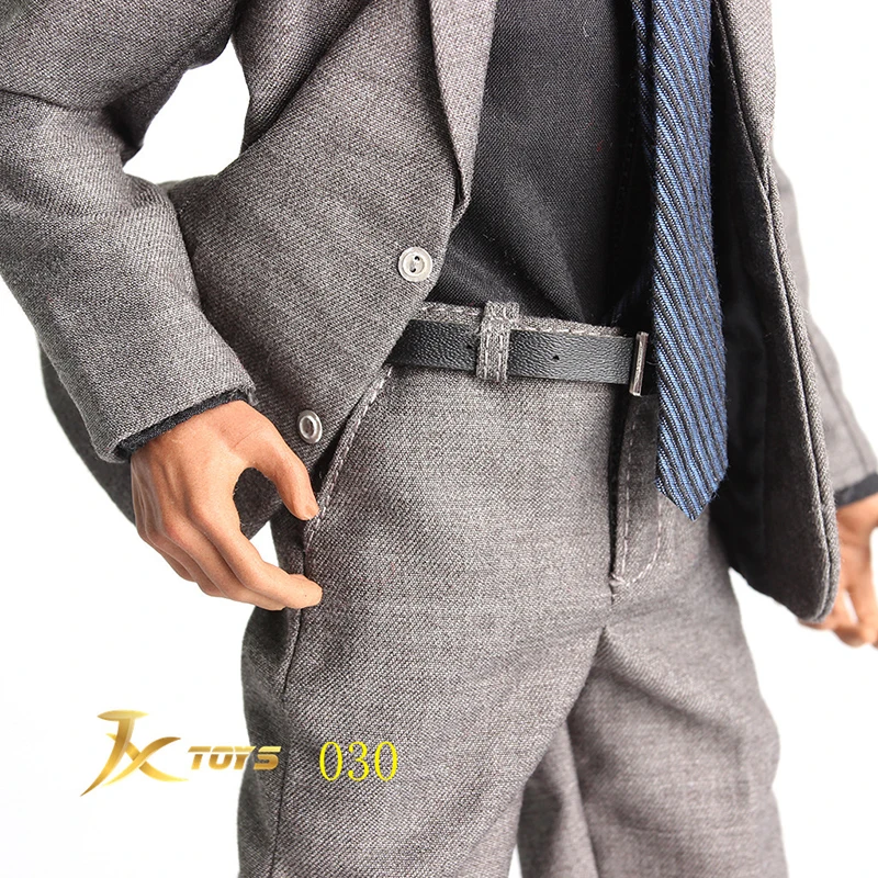 JXTOYS-030 1/6, темно-серый костюм солдата, подходящий Набор для 1" Мужской фигурки, голова Тони