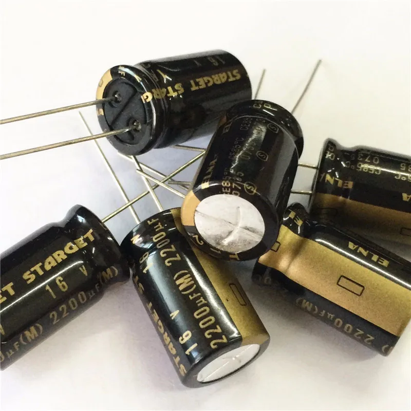 5 шт. 2200 мкФ 16 В ELNA STARGET серии 12 5x20 мм 16V2200uF высокое Класс аудио DIY конденсатор |