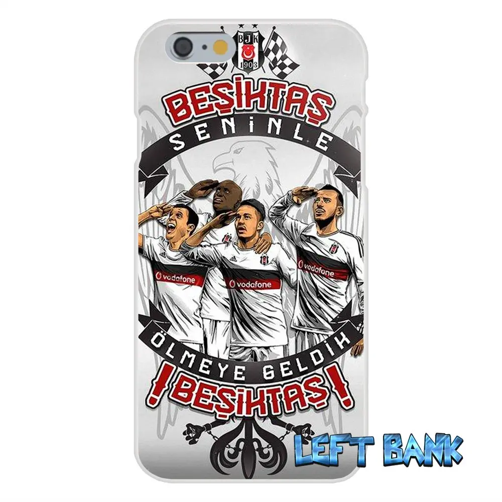 Football Team Besiktas Jk Slim Silicone Phone Case For Xiaomi Redmi 2 4 3 3S Pro Mi3 Mi4 Mi4C Mi5S Mi Max Note | Мобильные телефоны