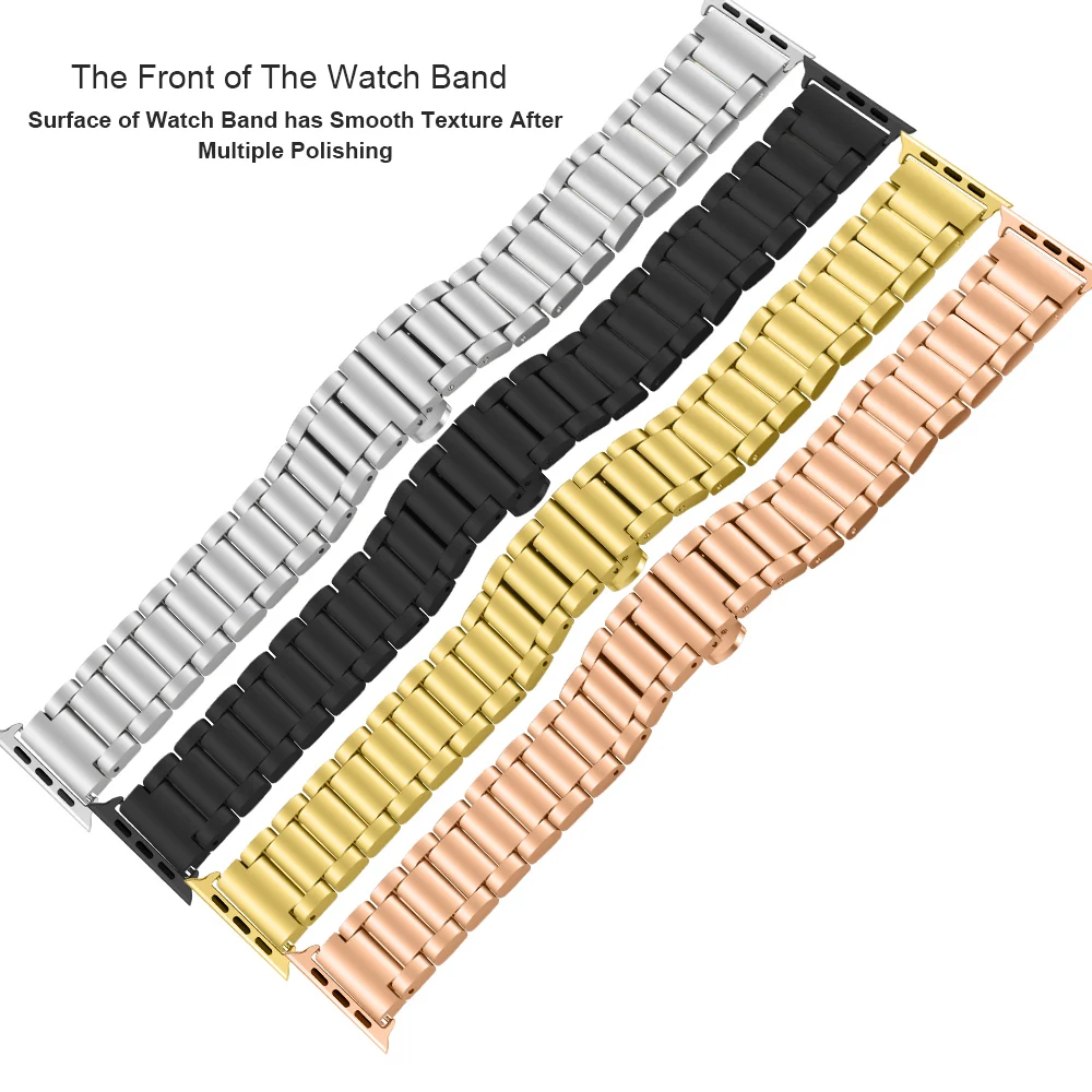 Браслет из нержавеющей стали для Apple Watch Band 38 мм 42 | Наручные часы