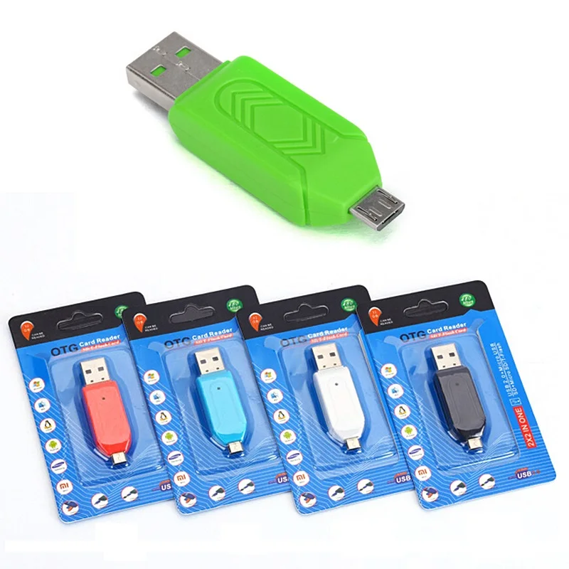 4 в 1 USB 2 0 TF/SD Micro OTG многофункциональный компьютер телефон кардридер|Картридеры| |
