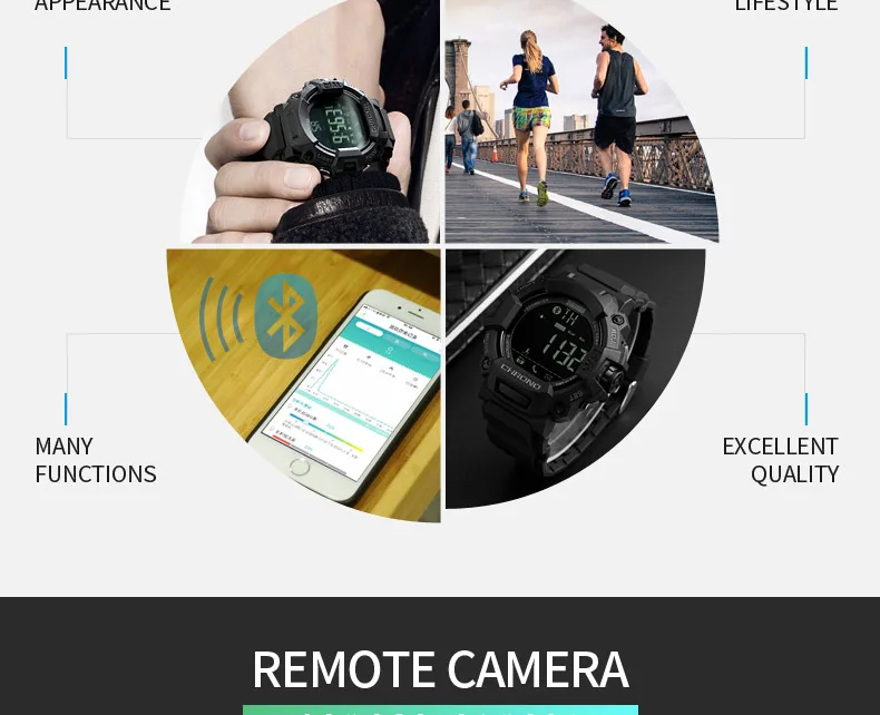 SKMEI мужские Смарт-часы, шагомер, шагомер, шаг, водонепроницаемые, Bluetooth часы, мужские звонки, SMS напоминание, умные часы для ios android 1249