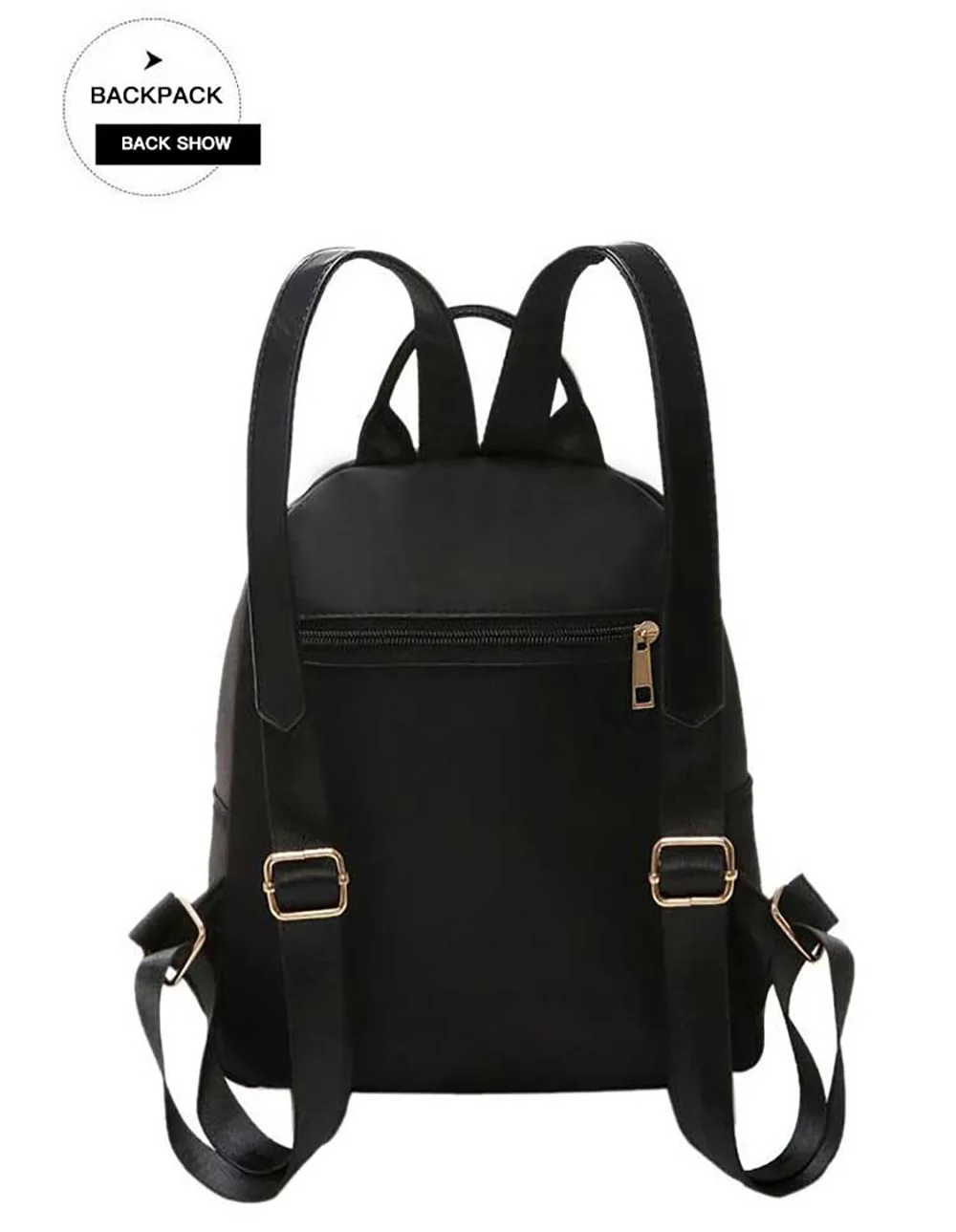 Барби классический Bookbags черный Симпатичный мини школьная сумка Для женщин маленький Повседневное рюкзак