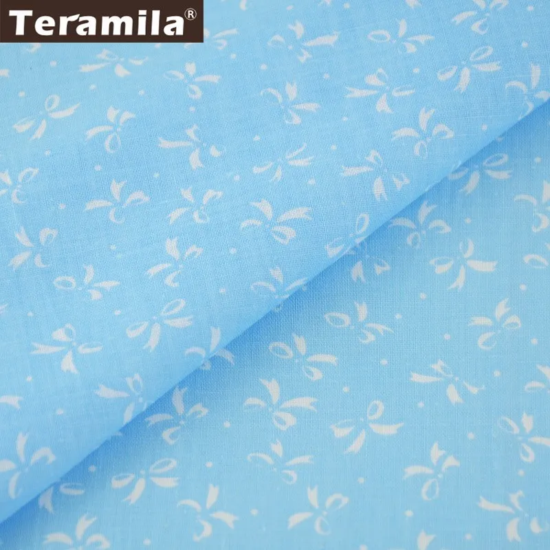 Teramila DIY для кукол Скрапбукинг Tela хлопковая простая ткань с бантом дизайн Небесно