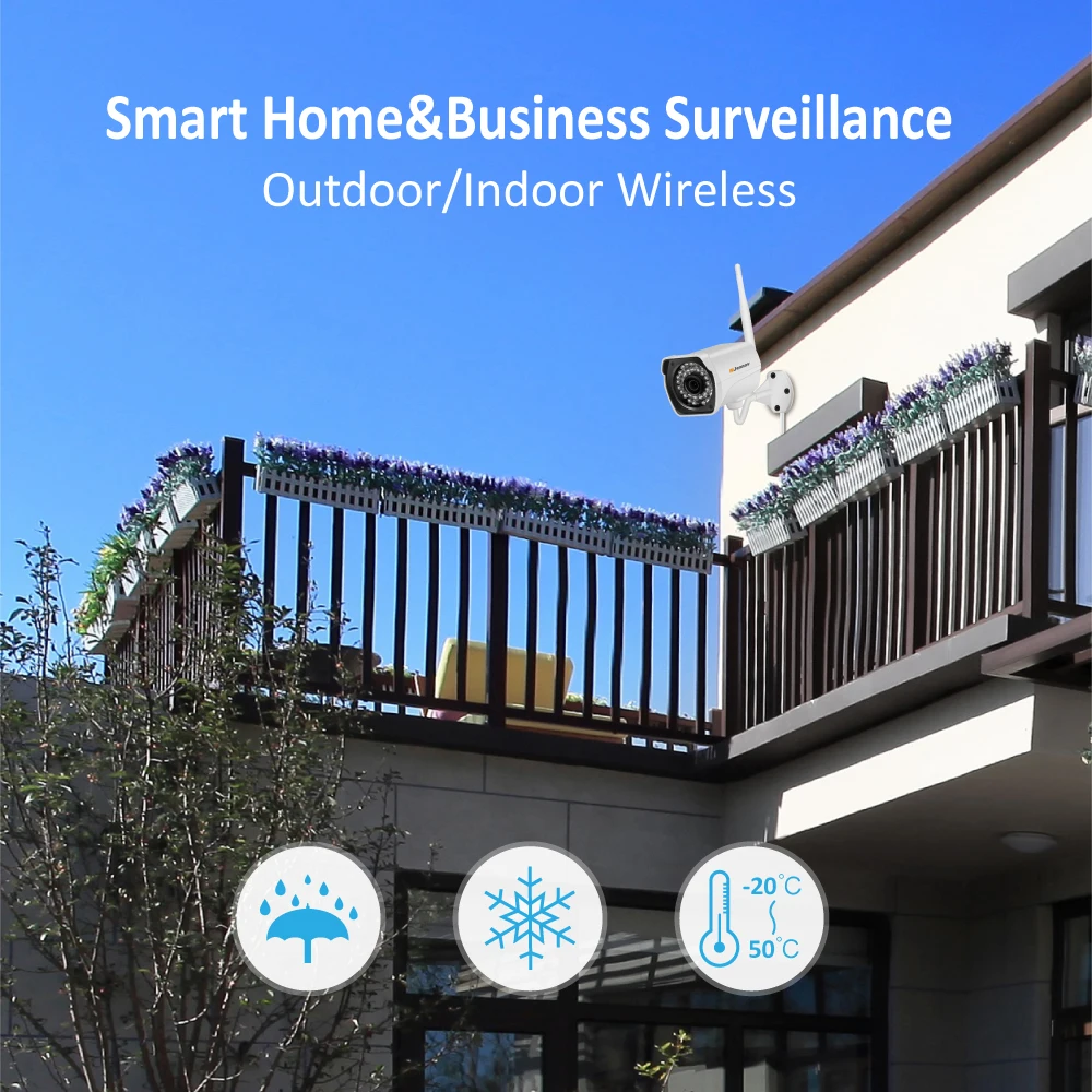 Jennov 4CH 1080 P CCTV камера система безопасности комплект 2MP H.264 DVR видеонаблюдения