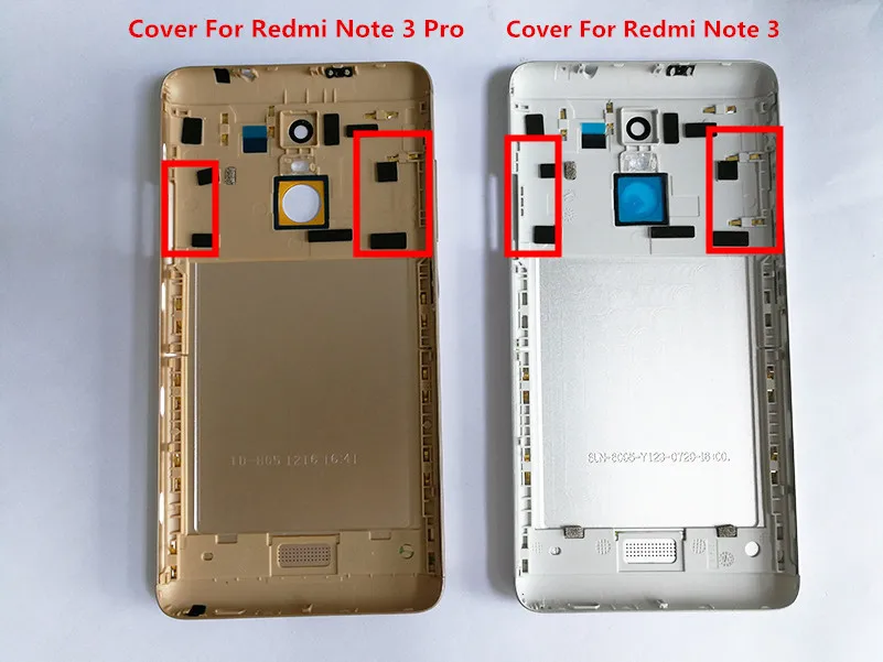 Q & Y QYJOY AAA аккумулятор задняя панель Обложка для Redmi Note 3 корпус + кнопки