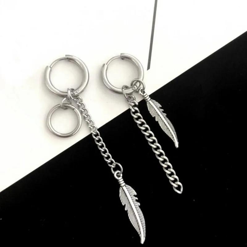 1 пара KPOP Bangtan Boys Album JIMIN Wing корейские сережки-шпильки ювелирные изделия Аксессуары для Мужская и женская серьга