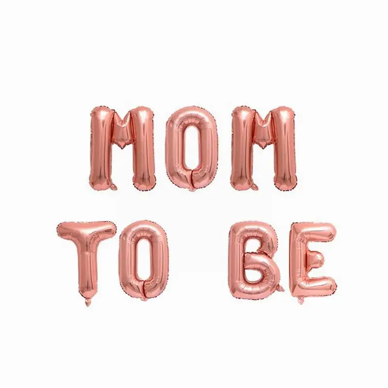 9 1PC Blue Pink Mummy Mmm To Be Sash Baby Boy Girl Balloon Baby Shower Decoration Sash Newborn Party Decor Pregnant Mom Favor Gift - Цвет: 9