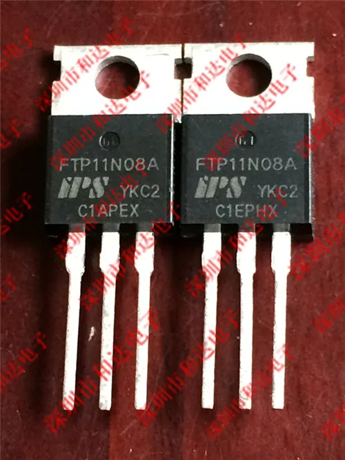 10 шт FTP11N08A TO220 TO 220|Регуляторы напряж./стабилизаторы| |