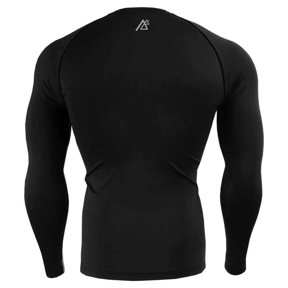 Бодибилдинг фитнес колготки черный бег компрессия базовый слой с длинным