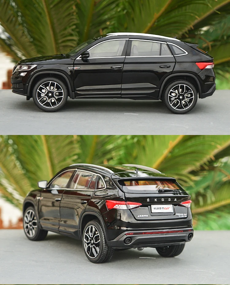 1/18 Skoda KODIAQ GT SUV литая модель металлическая модель автомобиля SUV Hobby черный красный подарок для мальчиков Коллекция