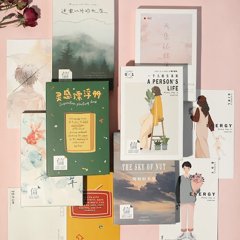 30 листов/набор открытка/поздравительная открытка/открытка с изображением