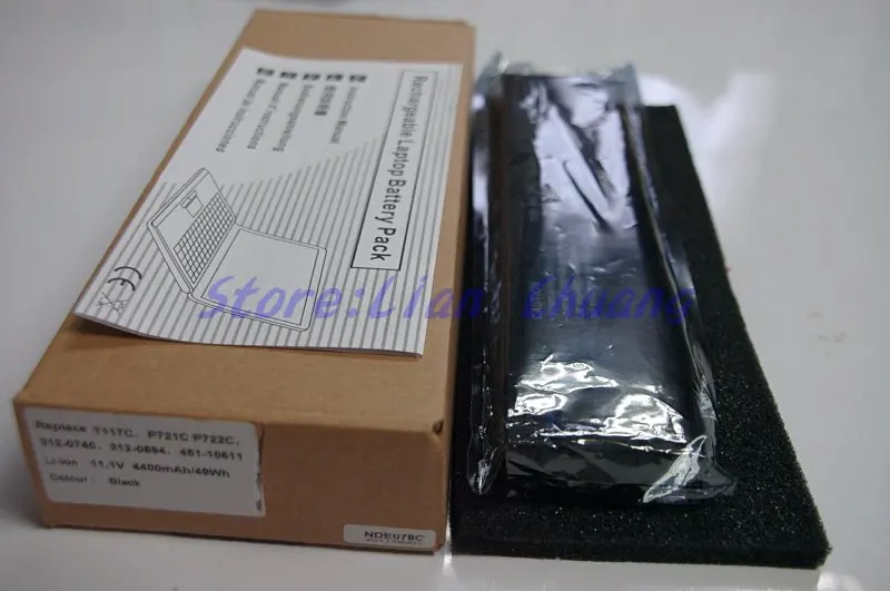 Бесплатная доставка аккумулятор JIGU для ноутбука Dell Vostro 4400 1710 1720 мАч P721C T117C 312 0740 0894