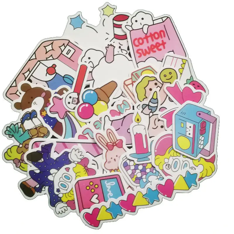 25 шт./партия Kawaii розовая девушка INS наклейки планировщик DIY Скрапбукинг Декоративные наклейки милые детские наклейки подарок канцелярские принадлежности
