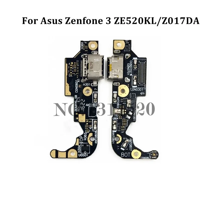 USB зарядка микрофон плата гибкий кабель для Asus Zenfone3 ZE520KL/Z017DA 5 2 &quotмобильного