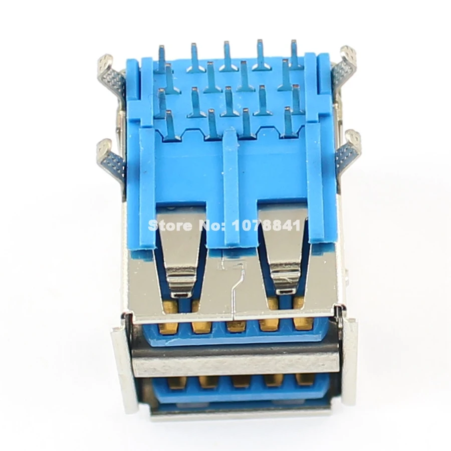 20 штук Dual USB 3 0 18 Pin Тип Женский правый угол разъем|connector 20|connector socketconnector female |