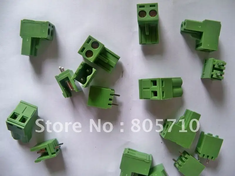 Штепсельная Клеммная колодка 5 08 мм Шаг 2P Папа + женщина 300 В цена за 50 шт другой