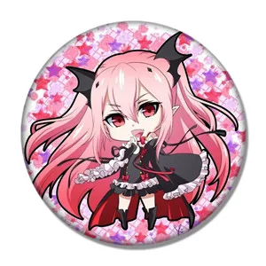 58 мм аниме Серафим конца Owari No аниме Mitsuba Sangu Hiiragi Shinoa Yuichiro Hyakuya Shiho Kimizuki значки брошь на булавке