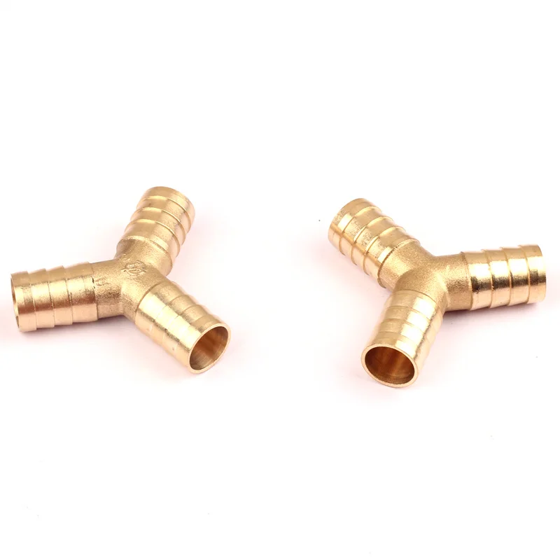5 шт. утолщенный 16 мм наружный диаметр равный латунный тройник соединитель