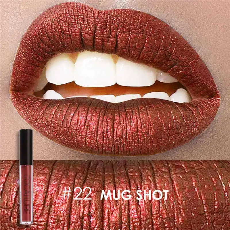 Focallure Matte жидкая помада водостойкая увлажняющая гладкая стойкая Губная Помада Косметическая Красота Макияж губ - Цвет: 22