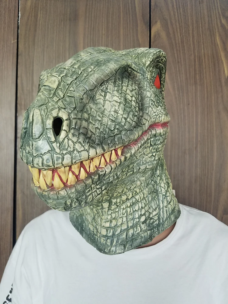 T-Rex, мир Юрского периода, латексная маска для косплея, Реалистичные Маски для взрослых с динозаврами, на всю голову, с животными, на заказ, на Хэллоуин, вечерние, на шлем