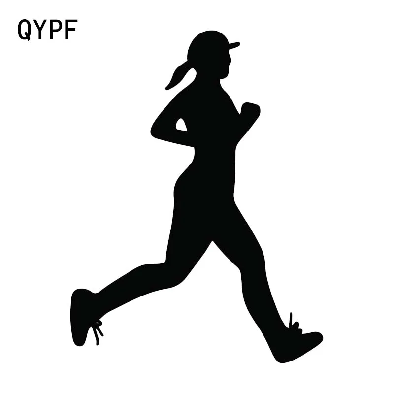 QYPF 11 3*14 9 см уникальный декоративный автомобильный стикер для бега аксессуары