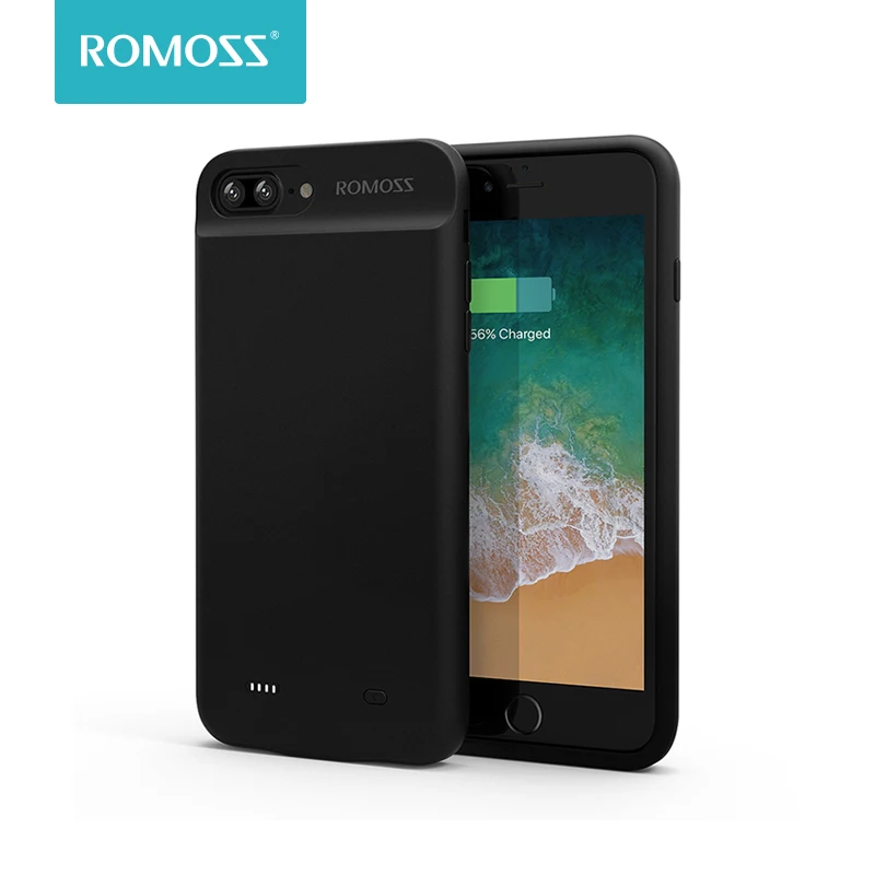 Чехол для аккумулятора Romoss 3800 мАч iPhone 6/7 Plus внешний аккумулятор чехол зарядки