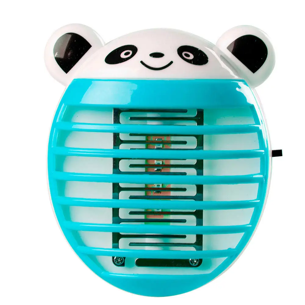 Panda Новинка! Светодиодный светильник от комаров, электрическая ловушка от комаров, мух, насекомых, насекомых, ловушка для ловушек, ночная лампа, освещение, ЕС, США - Цвет: Panda