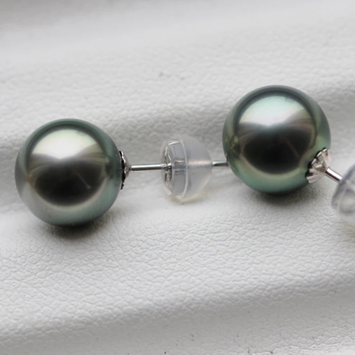 Женские серьги из серебра 925 пробы с круглым зеркалом|925 sterling|earrings real silverearrings natural |