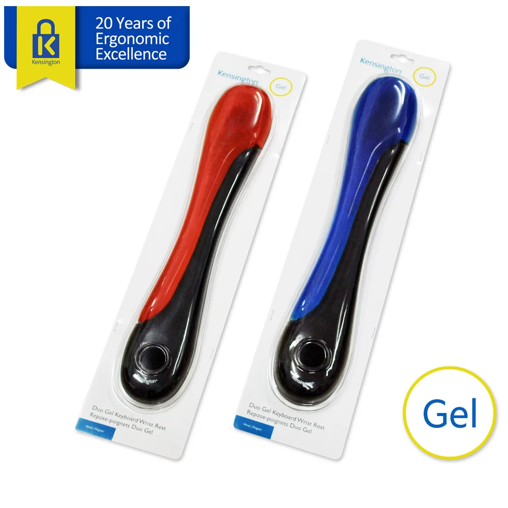 Kensington Original Duo Gel Keyboard наручные подставки K62397AM для полноразмерных клавиатур