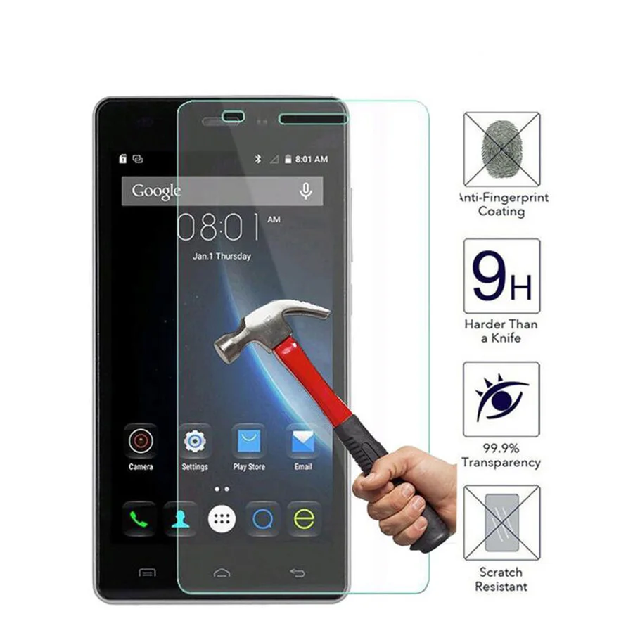Shuohu Для Doogee X5 закаленное Стекло Премиум 9 H HD ультра тонкий Экран протектор Плёнки