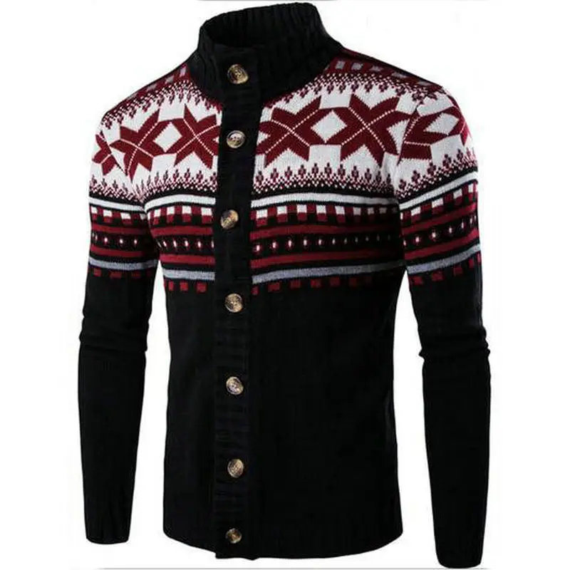 Зимние мужские свитера вязаный свитер Модные Повседневные вязаные пальто MC02 |