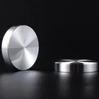 4 шт.лот 10 мм толстый твердый алюминиевый круглый диск, стеклянный адаптер, чайный столик, журнальный столик, стеклянный стол, фурнитура