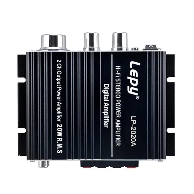 LEPY LP 2020A 20 Вт x 2 2CH стерео класс D цифровой аудио усилитель Hi Fi мощности с защитой от