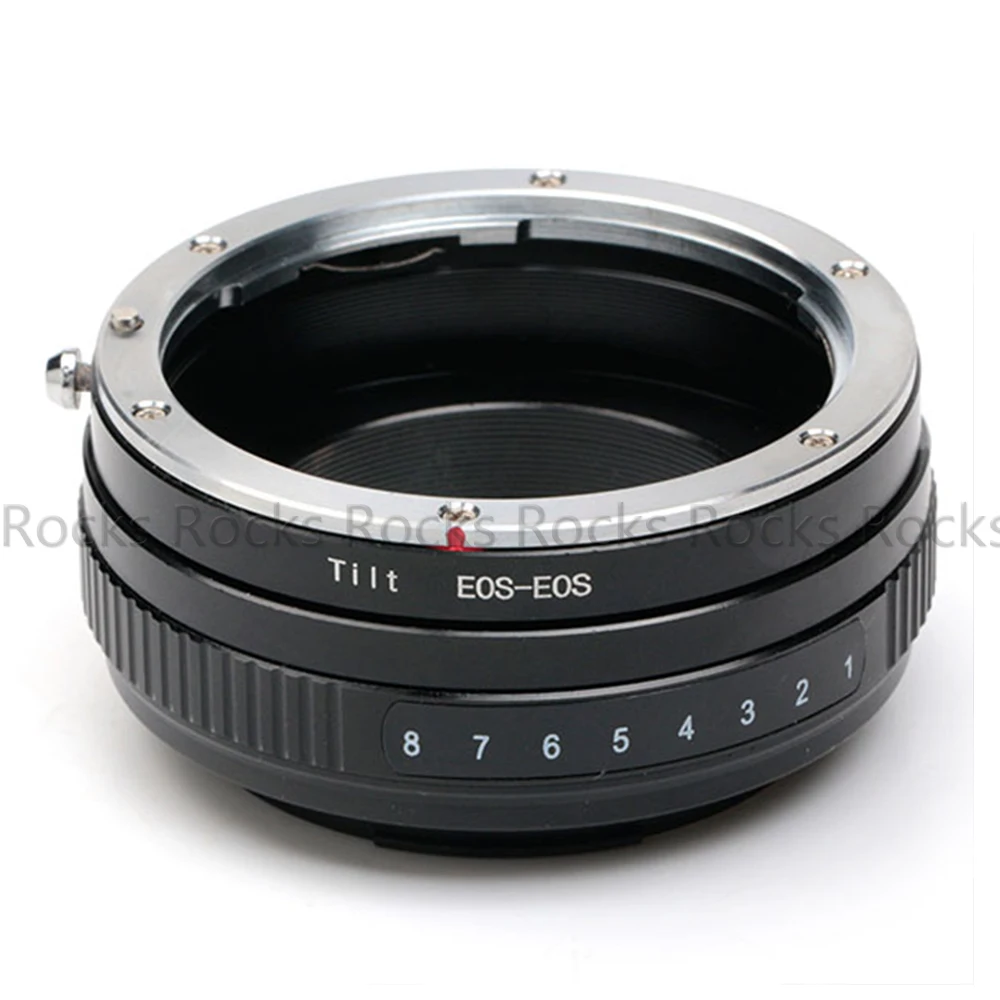Макро наклонный адаптер для Canon EOS EF Крепление объектива 5D II III 60D 700D 450D 50D|tilt adapter|macro