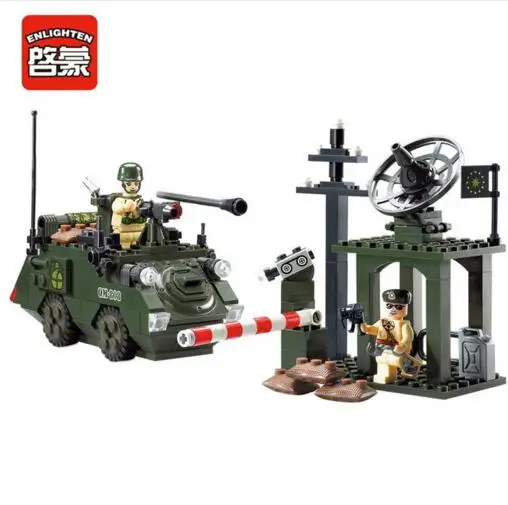 Enlighten модели Здание игрушка Совместимость с LEGO Лего Legos Конструктор E808 187 блок